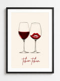 Wine Glass Frame