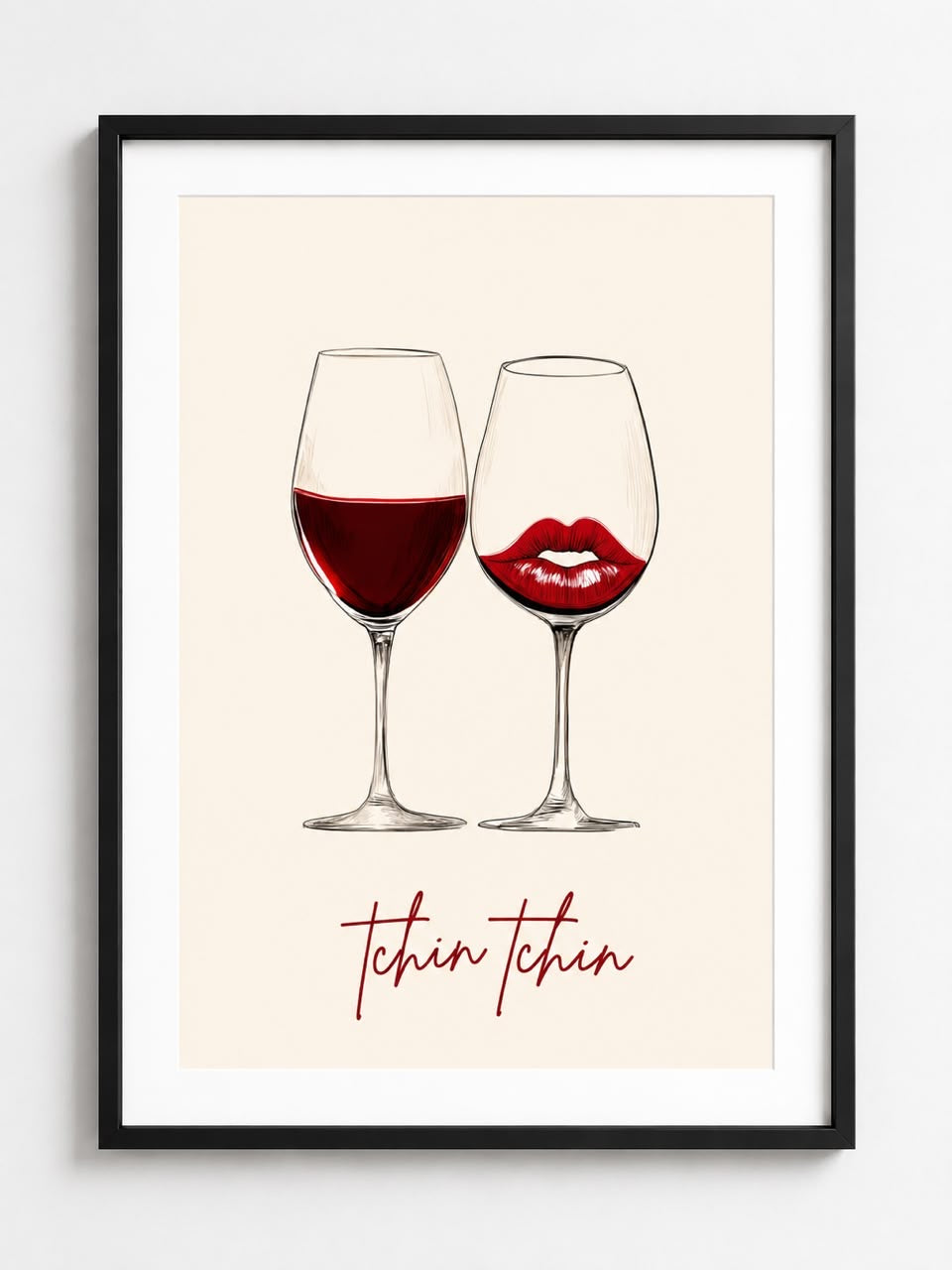 Wine Glass Frame