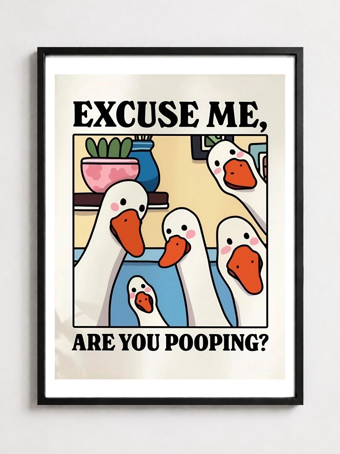 Excuse Me , Are you Popping? Frame
