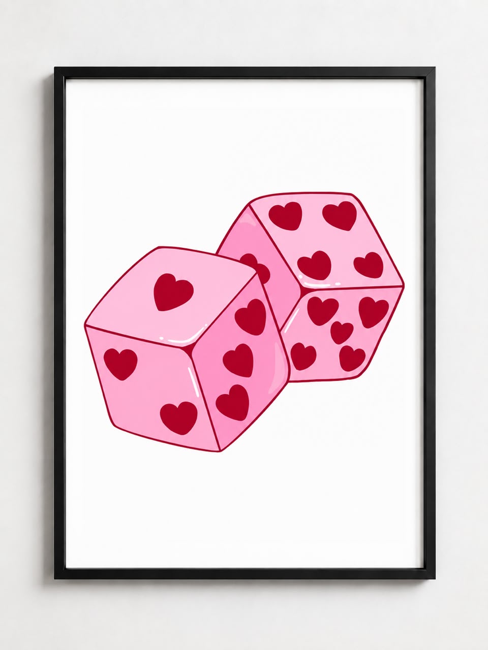 Heart Dice Frame