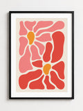 Red Flower Frame