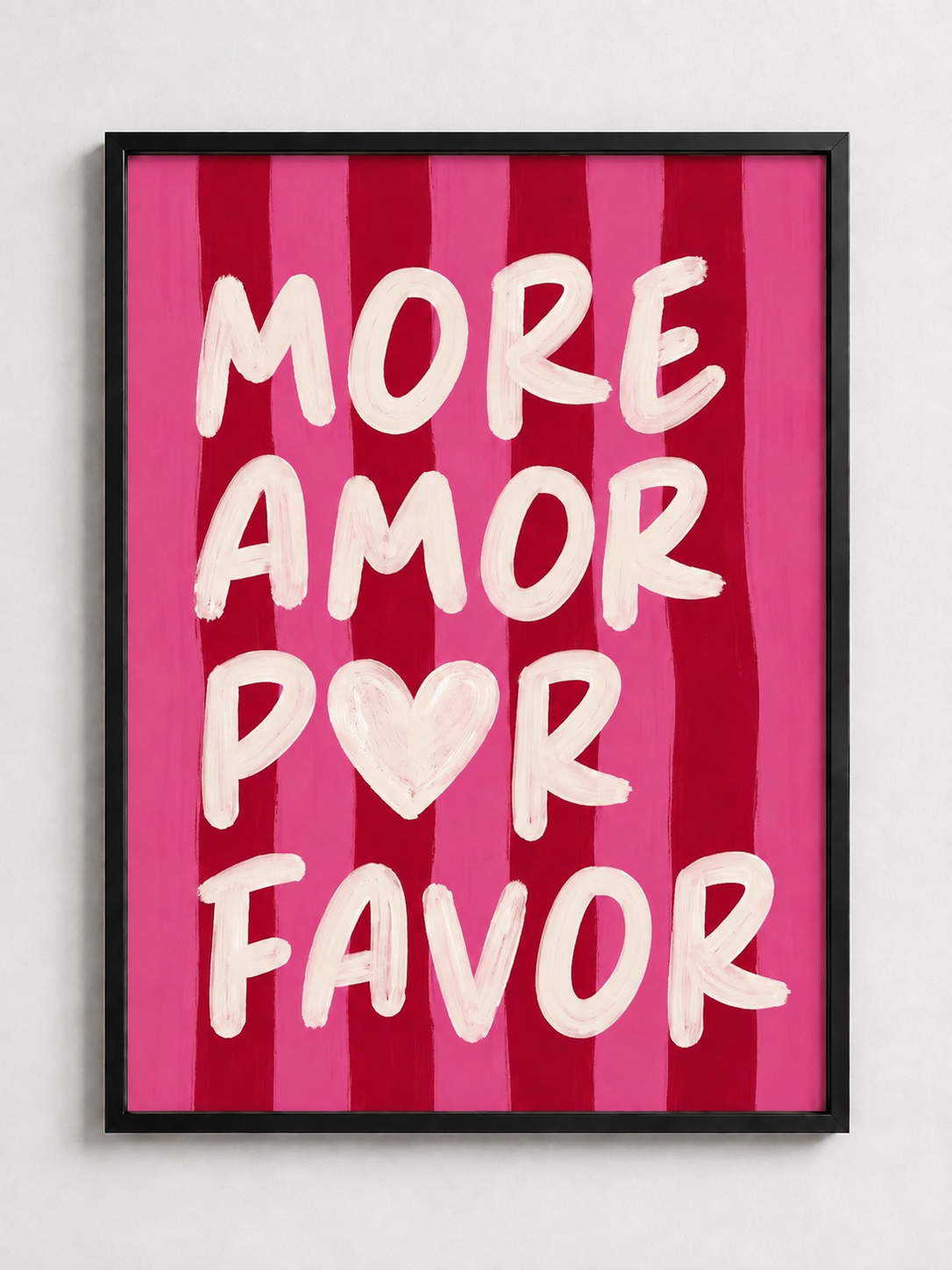 More Amor Por Favor Frame