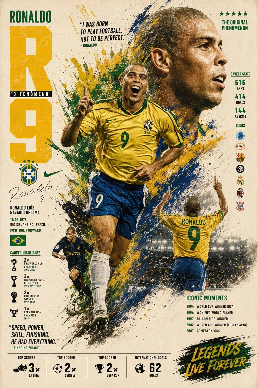 Ronaldo Lima Stats