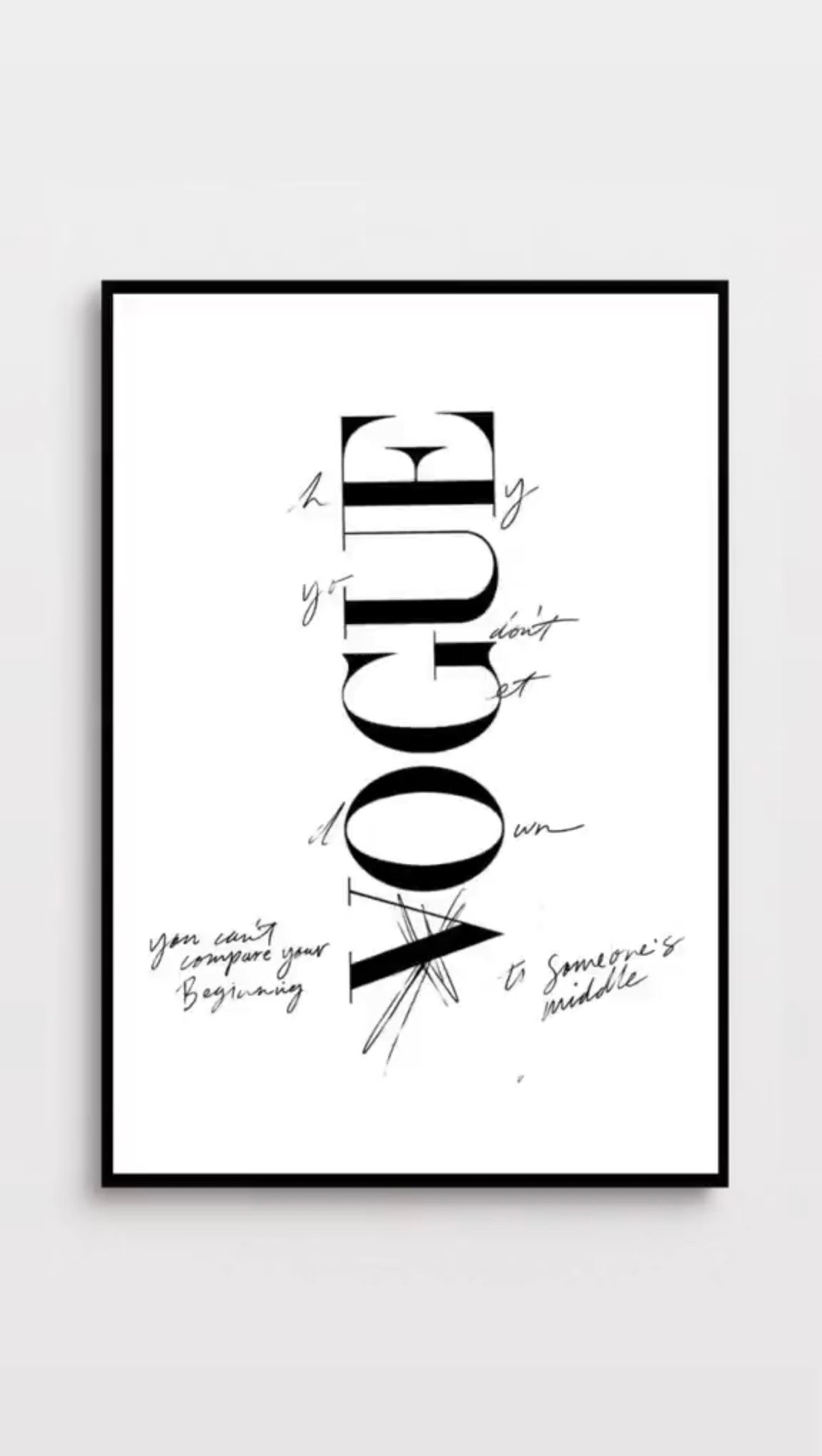 Vogue Poster