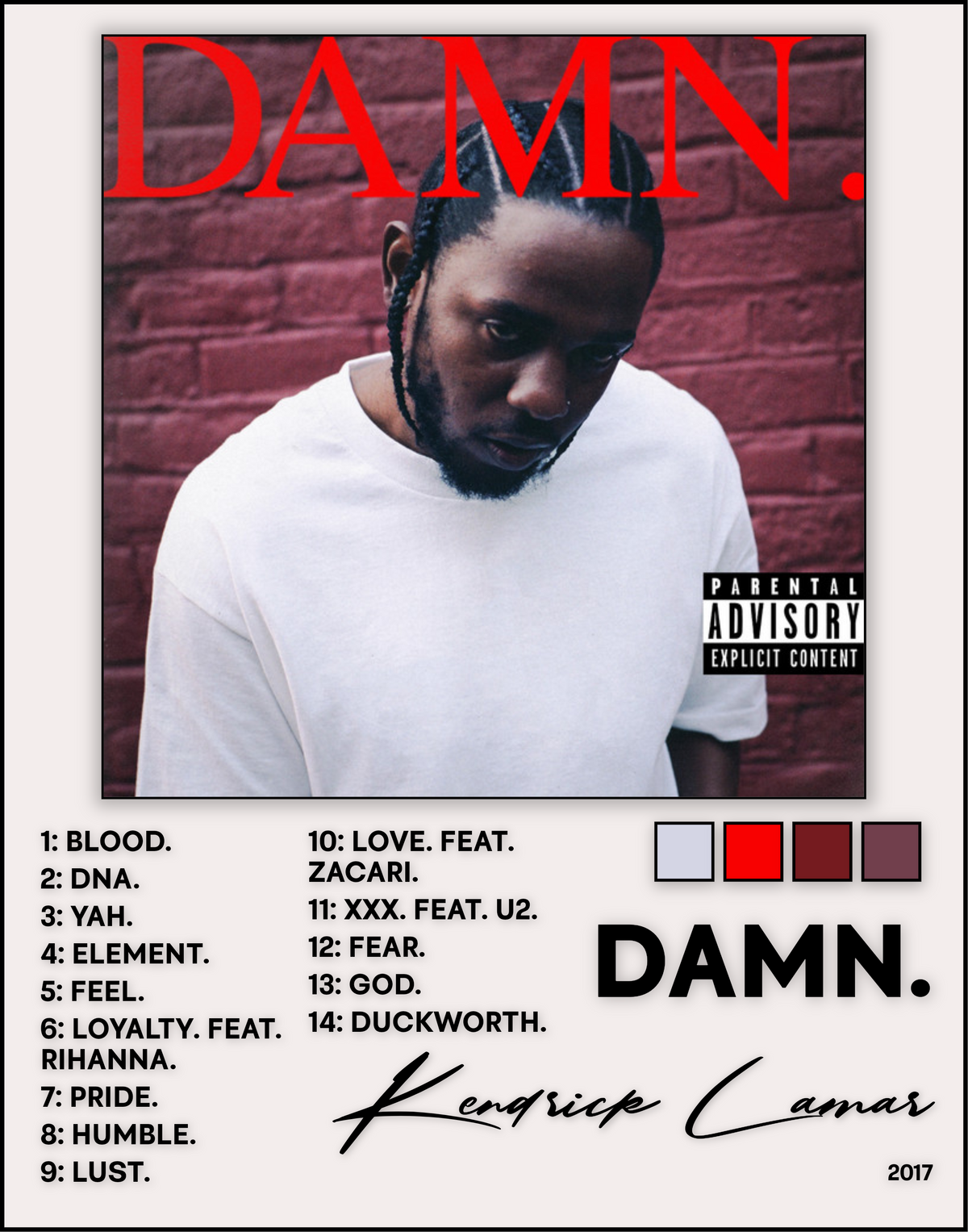 Damn - Kendrick Lemar