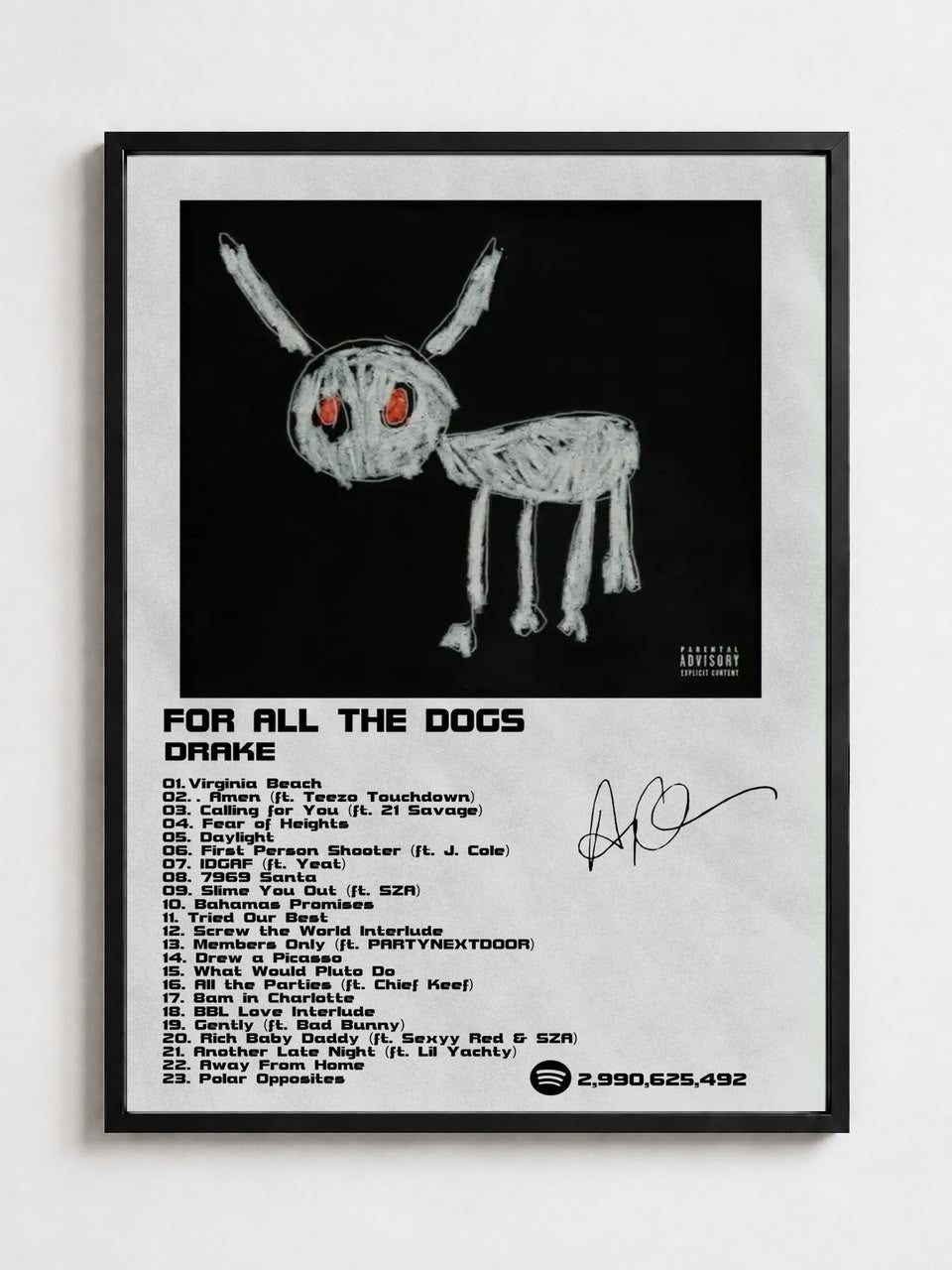 ForAllTheDogs  - Drake
